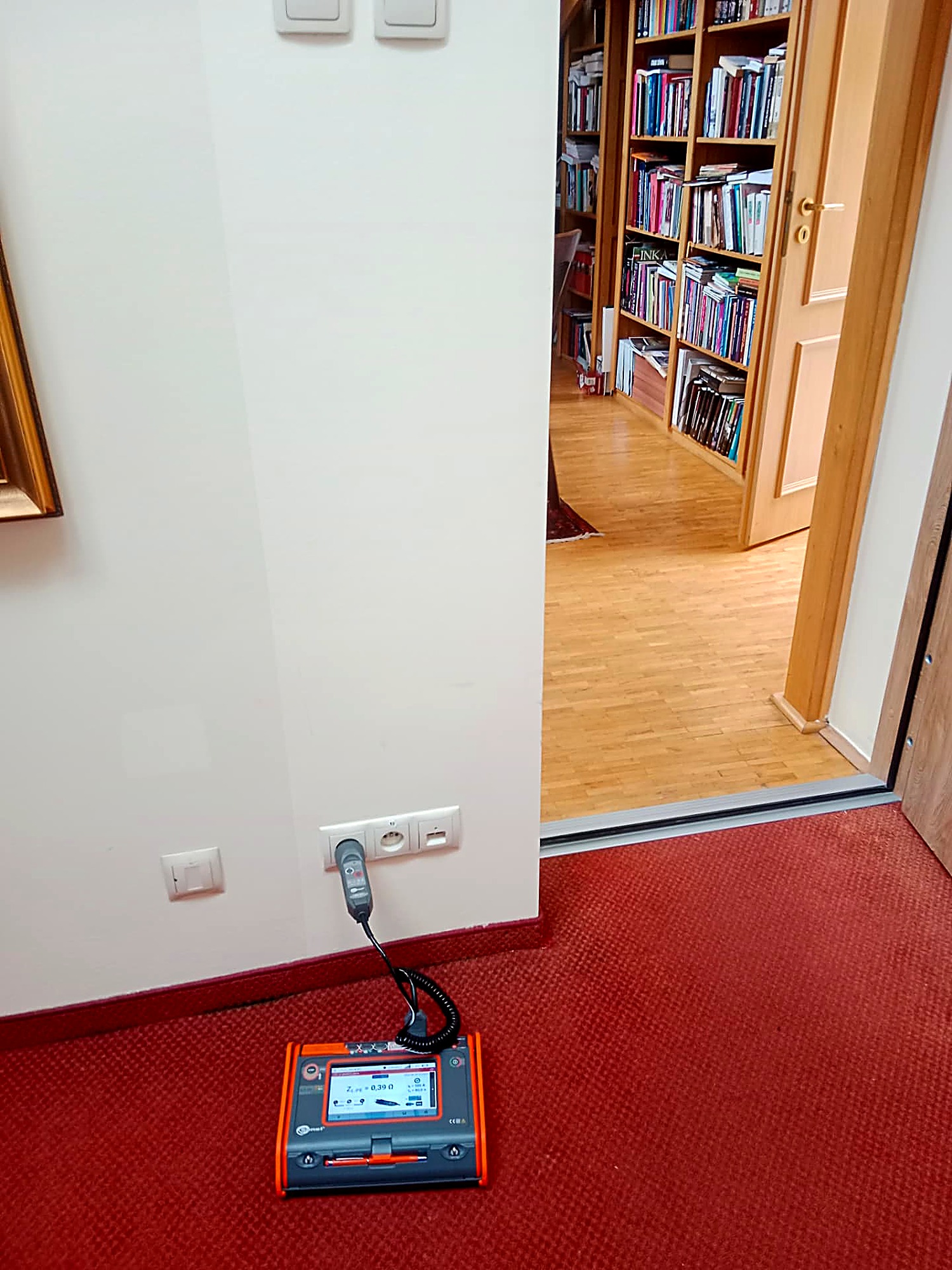 Pomiary impedancji pętli zwarcia w gniazdku — odbiór instalacji